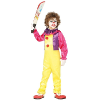 Horror clown Freak verkleed kostuum voor kinderen   Halloween verkleedkleding   Horrorclowns