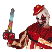 Fiestas Guirca Horror schaar   40 cm   kunststof   Halloween accessoire