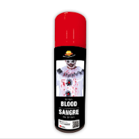 Kunstbloed spray   voor lichaam en kleding   75 ml   horror   nepbloed