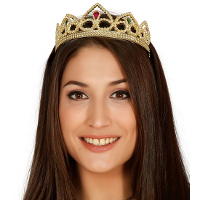 Prinsessen diadeem   kroon   volwassenen   verkleed haarband   koningin