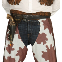Revolver holster inclusief pistool 29 cm   volwassenen   carnaval verkleed wapens