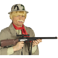Speelgoed jachtgeweer   67 cm   verkleed wapens   sniper/scherpschutter geweer