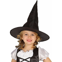 Verkleed heksenhoed Beryl   zwart   voor kinderen   Halloween verkleed accessoires