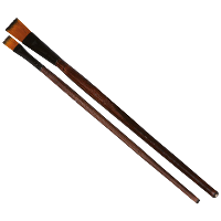 Verkleed make up schmink penselen   2x stuks   kinderen en volwassenen