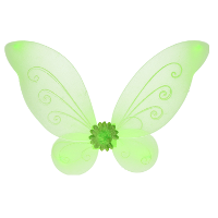 Verkleed vleugels elfjes en feeen   groen   voor kinderen   Carnavalskleding/accessoires