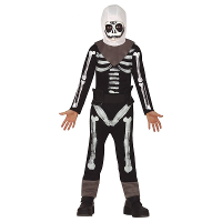 Zwart/wit skelet verkleedpak/kostuum voor kinderen   Halloween outfits voor jongens/meisjes