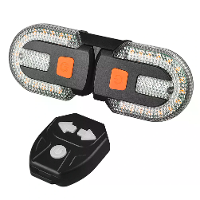 Fiets richtingaanwijzer Draadloze afstandsbediening Fietsachterlicht USB oplaadbaar Fietsvoor achterlicht LED fietswaars