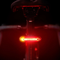 Fietslicht USB Oplaadbare Achterlicht Waarschuwingsfiets Achterlicht Slimme Draadloze Afstandsbediening Richtingaanwijze