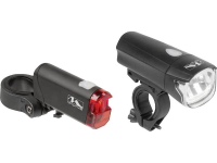 Fietsverlichtingsset Led M Wave Atlas K50 Zwart