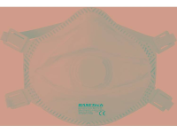 Fijnstofmasker met ventiel FFP3 Basetech BT 1715162 10 stuks