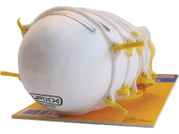 Fijnstofmasker zonder ventiel FFP1 D L+D Upixx 26094 10 stuks