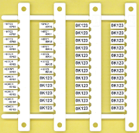 Finder 093.48 Markeerlabel 48 stuk(s)