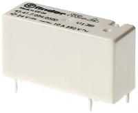 Finder 43.41.7.024.0001 Printrelais 24 V/DC 10 A 1x wisselcontact 1 stuk(s)