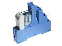 Finder 48.52.7.024.0050 Relaismodule Nominale spanning: 24 V/DC Schakelstroom (max.): 8 A 2x wisselcontact 1 stuk(s)