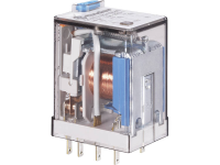 Finder 55.32.8.024.0040 Steekrelais 24 V/AC 10 A 2x wisselcontact 1 stuks