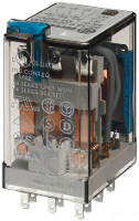 Finder 55.33.9.024.0090 Steekrelais 24 V/DC 10 A 3x wisselcontact 1 stuk(s)
