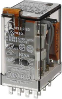Finder 55.34.8.120.0050 Steekrelais 120 V/AC 7 A 4x wisselcontact 1 stuk(s)