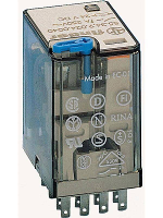 Finder 55.34.9.024.0040 Steekrelais 24 V/DC 7 A 4x wisselcontact 1 stuk(s)