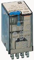 Finder 55.34.9.024.5000 Steekrelais 24 V/DC 7 A 4x wisselcontact 1 stuk(s)