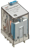 Finder 56.32.9.012.0090 Steekrelais 12 V/DC 12 A 2x wisselcontact 1 stuk(s)