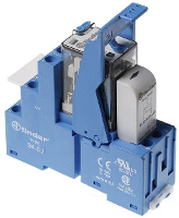 Finder 58.32.9.012.0050 Relaismodule Nominale spanning: 12 V/DC Schakelstroom (max.): 10 A 2x wisselcontact 1 stuk(s)