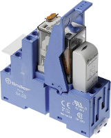 Finder 58.33.8.230.5060 Relaismodule Nominale spanning: 230 V/AC Schakelstroom (max.): 10 A 3x wisselcontact Tray 1 stuk(s)
