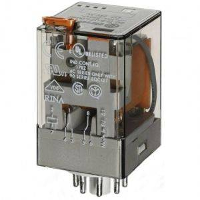 Finder 60.12.9.024.0040 Steekrelais 24 V/DC 10 A 2x wisselcontact 1 stuk(s)