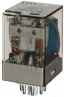 Finder 60.12.9.060.0040 Steekrelais 60 V/DC 10 A 2x wisselcontact 1 stuk(s)