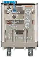 Finder 62.32.9.024.4040 Steekrelais 24 V/DC 16 A 2x wisselcontact 1 stuk(s)
