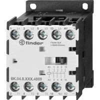 Finder 6K.04.8.230.4812 Contactor Nominale spanning: 230 V 3x NO, 1x NO 1 stuk(s)