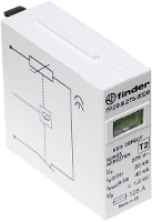 Finder 7P.20.8.275.0020 5 7P.20.8.275.0020 Insteekbare overspanningsafleider Overspanningsbeveiliging voor: Verdeelkast 20 kA Tray 5 stuk(s)