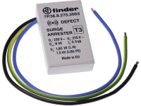 Finder 7P.36.8.275.2003 7P.36.8.275.2003 Overspanningsbeveiliging (inbouw) Overspanningsbeveiliging voor: Verdeeldoos 3 kA 1 stuk(s)