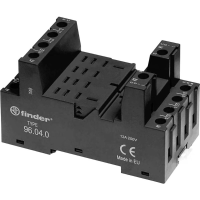 Finder 96.04.0 Relaissocket Geschikt voor serie: Finder serie 56 Finder 56.34 (L x b x h) 48.2 X 43.4 X 82.5 Mm Piece 1 stuk(s)