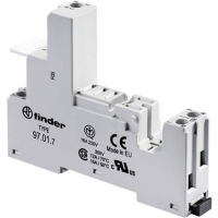Finder 97.01.7 Relaissocket Geschikt voor serie: Finder serie 46 Finder 46.61 (L x b x h) 64.9 X 15.8 X 82.9 Mm Piece 1 stuk(s)