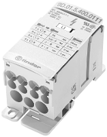 Finder 9D.01.5.400.0111 Verdeler Wit 12 polig 35 mm² 400 A 1000 V/AC, 1500 V/DC Geleidertype = L, N, PE