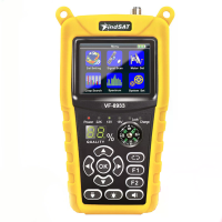 FindSAT VF 8933 HD Satellietzoeker Signaalmeter 2,4 inch TFT scherm DVB S DVB S2 S2X Spectrum Analyzer DiSEqC USALS Komp