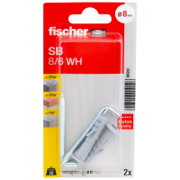 Fischer 090912 SB 8/6 WH K NV Plug 40 mm 1 set(s)