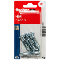 Fischer 090931 HM 6 x 37 S K NV Hollewandplug 37 mm 12 mm 1 set(s)