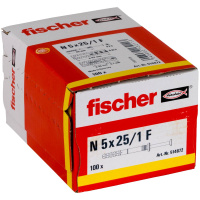 Fischer 514872 Spijkerplug 25 mm 5 mm 100 stuk(s)