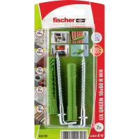 Fischer 532701 UX Green 10 x 60 R WH K NV Universele pluggen 60 mm 10 mm 1 set(s)