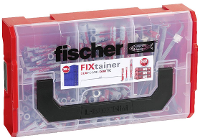 Fischer 541357 FIXtainer   DUOPOWER Plugassortiment 200 stuk(s)