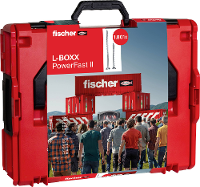 Fischer 558739 L BOXX 102 Power Fast II Spaanplaatschroef T profiel Staal Galvanisch verzinkt 1801 onderdelen