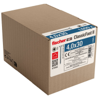 Fischer 573098 Spaanplaatschroef 30 mm TX 1000 stuk(s)