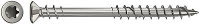 Fischer 660618 Terrasschroeven 5.5 Mm 80 mm T RVS 200 stuk(s)