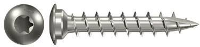 Fischer 660704 Paalschroeven 7 mm 50 mm T RVS 50 stuk(s)