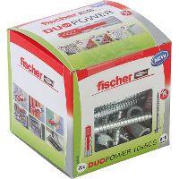 Fischer DUOPOWER 10x50 S LD met veiligheidsschroef 25 stuks