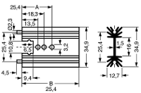 Fischer Elektronik 10018989 SK 104 38,1 STS Profielkoellichaam 11 K/W (l x b x h) 38.1 X 34.9 X 12.7 Mm TO 220, SOT 32