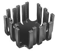Fischer Elektronik 10034939 FK 201 SA CB Vingerkoellichamen 6 K/W (l x b x h) 45 x 45 x 25.4 Mm TO 3, TO 55, SOT 9, SOT 32, TO 220