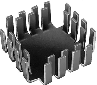 Fischer Elektronik 10034985 FK 223 SA CB Vingerkoellichamen 6.8 K/W (l x b x h) 42 x 42 x 17 mm TO 3, TO 55, SOT 9, SOT 32, TO 220