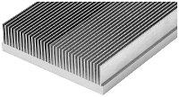 Fischer Elektronik 10136836 KGR2 150 AL Strengkoellichaam 1.35 K/W (l x b x h) 150 x 150 x 30 mm